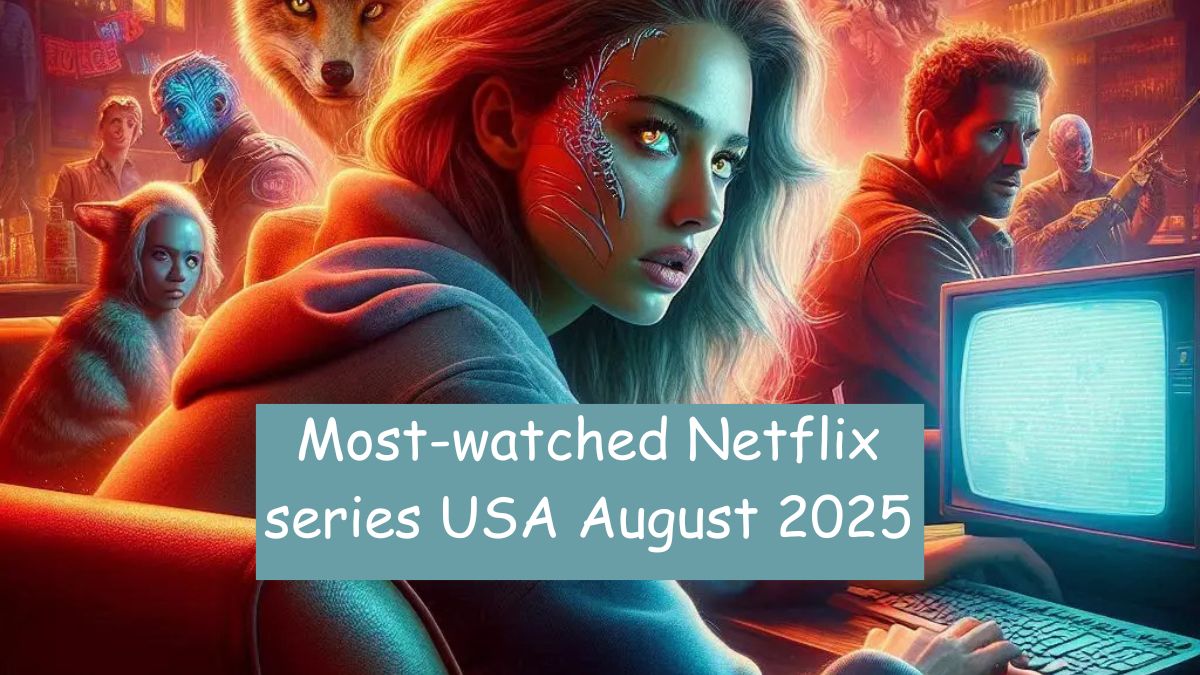 Most-watched Netflix series USA August 2025