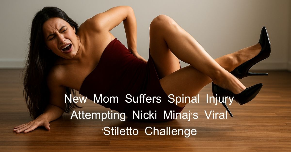 New Mom Suffers Spinal Injury Attempting Nicki Minaj’s Viral ‘Stiletto Challenge